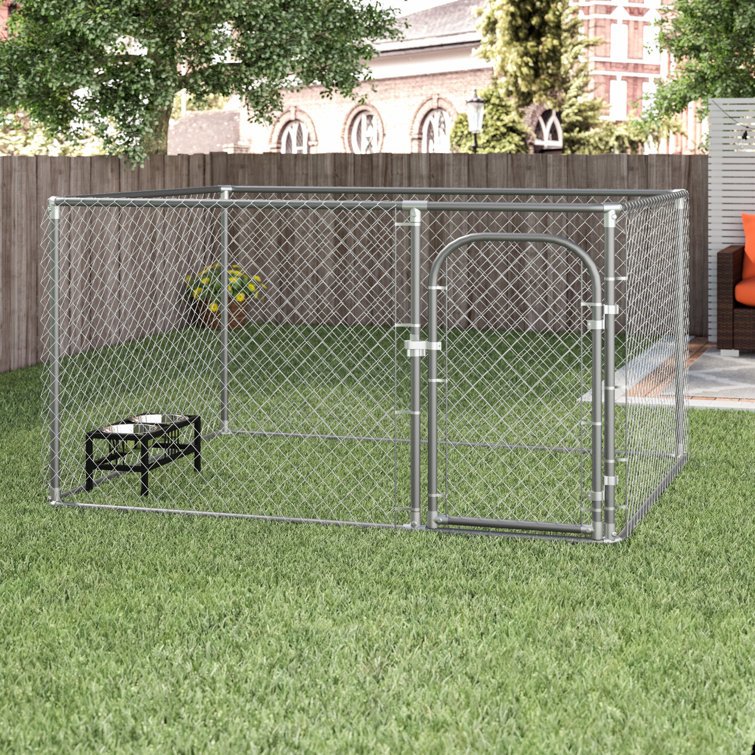 Tucker Murphy Pet™ Merlin DIY Chain Link Yard Kennel & Reviews Wayfair